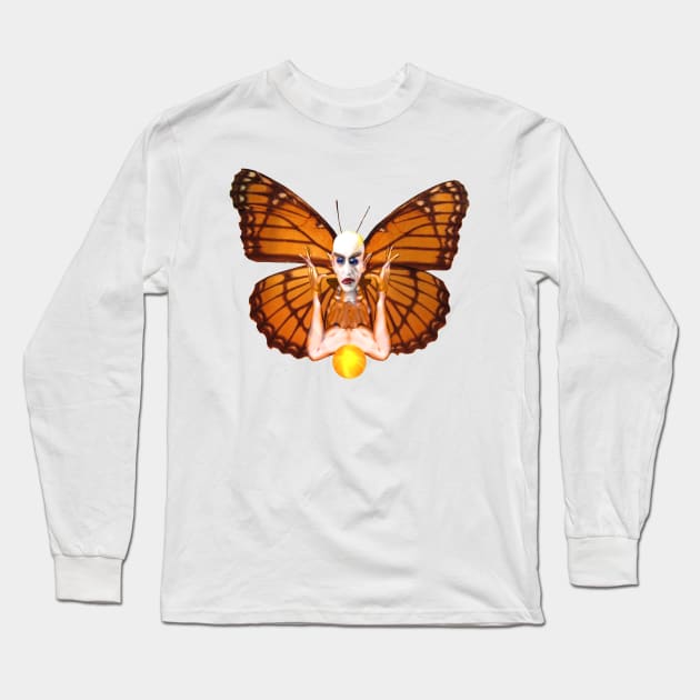 Metamorphosis of Nosferatu Long Sleeve T-Shirt by icarusismartdesigns